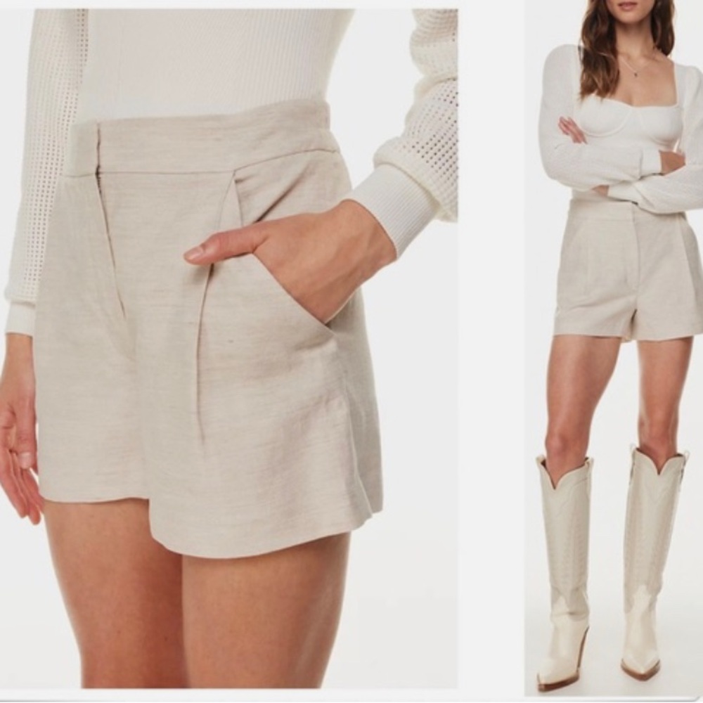 Aritzia Linen Shorts